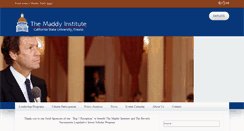 Desktop Screenshot of maddyinstitute.com